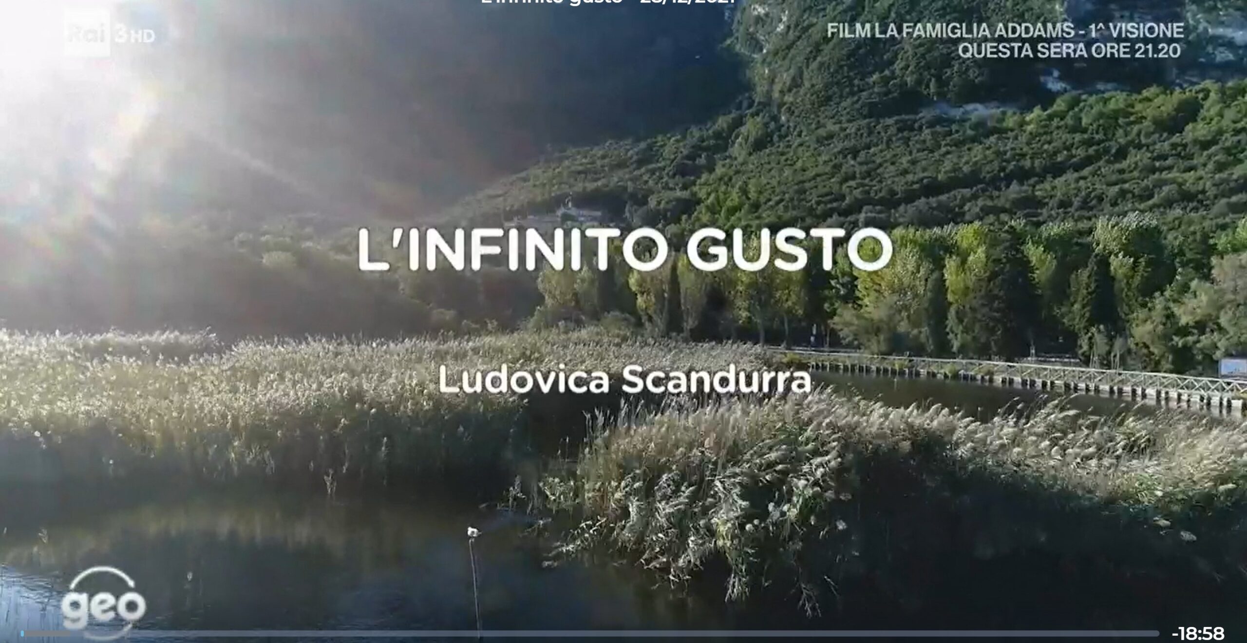 L'infinito gusto — Geo, Rai 3