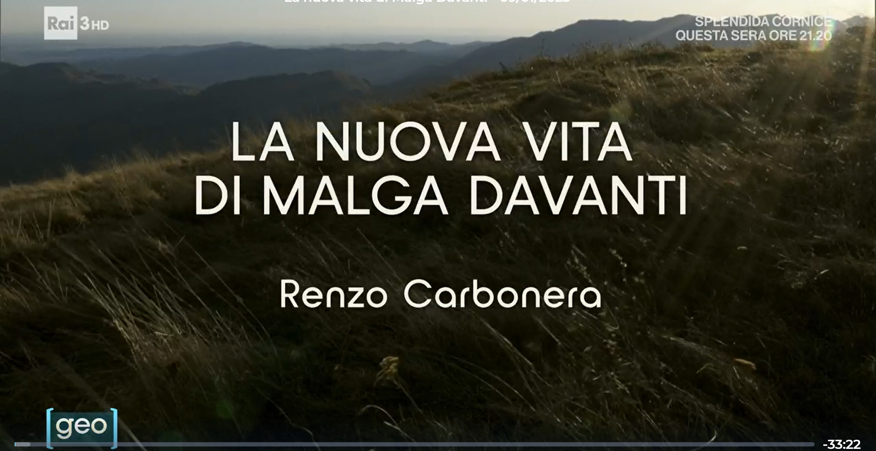La nuova vita di Malga Davanti — Geo, Rai 3