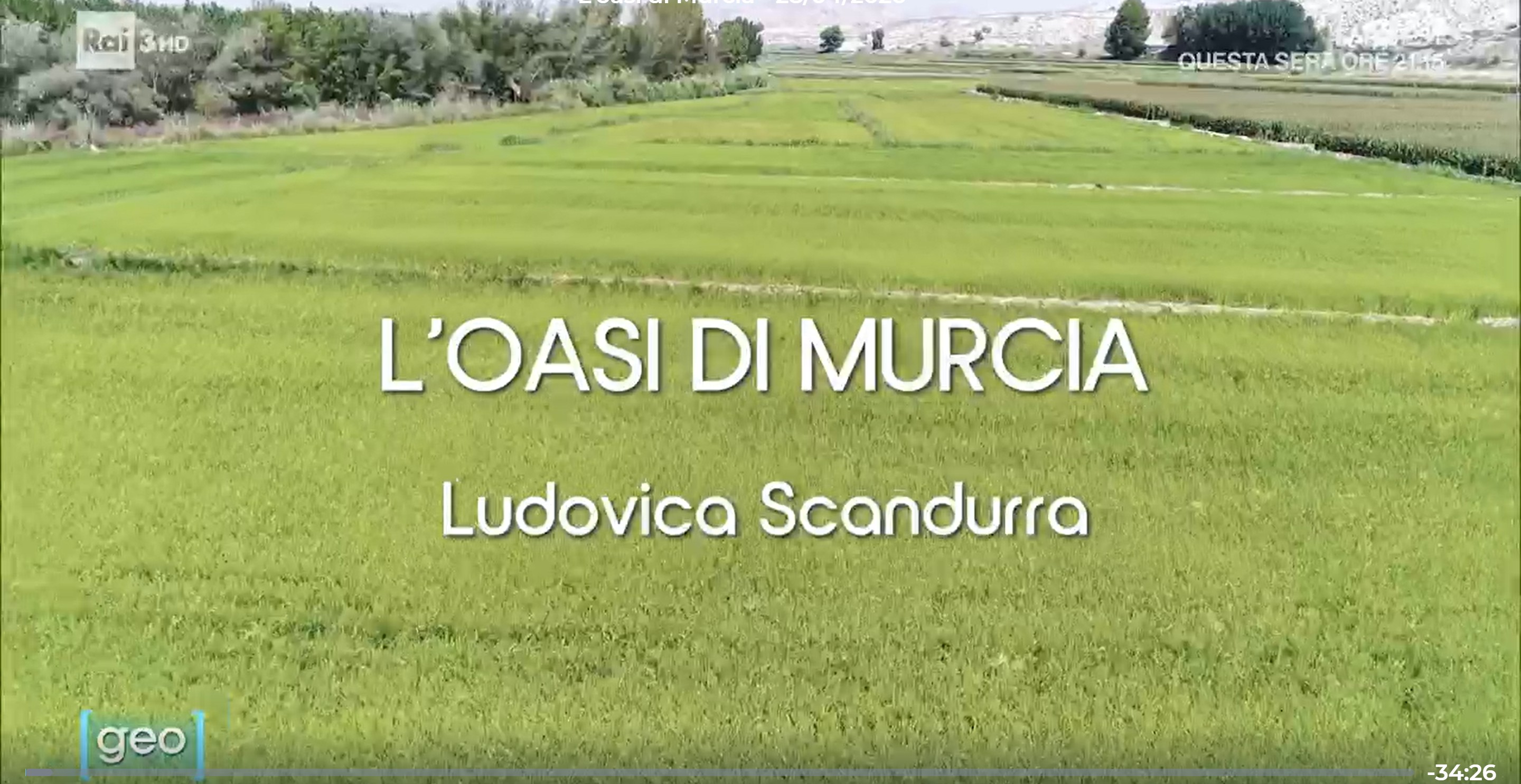 L'oasi di Murcia — Geo, Rai 3
