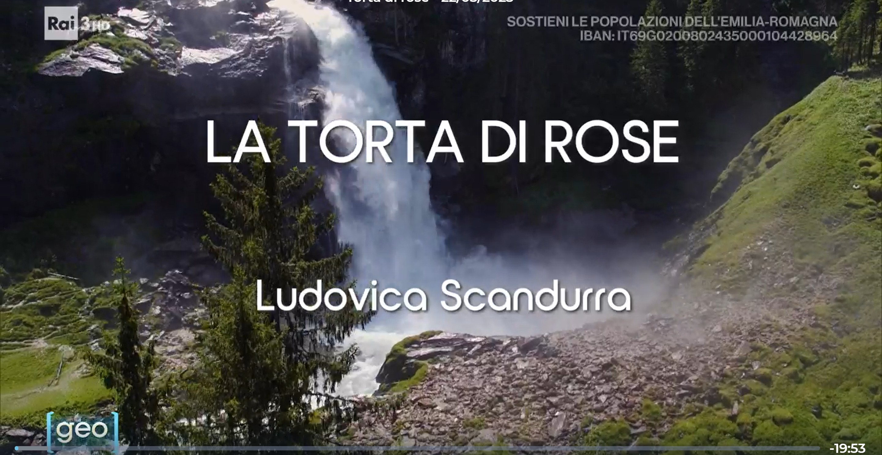 Torta di rose — Geo, Rai 3