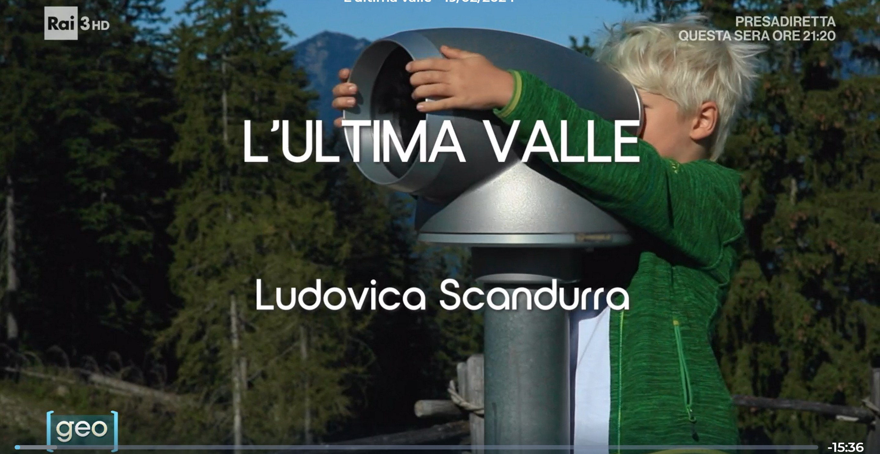 L'ultima valle — Geo, Rai 3